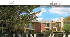 Desktop Screenshot of cedarcreekvillageapartments.com